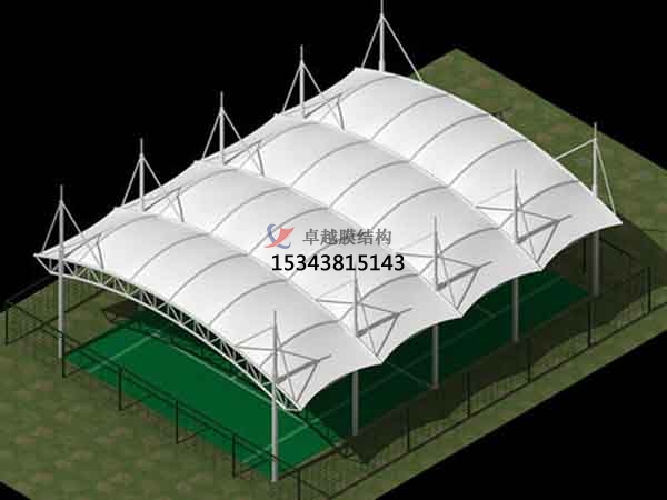 钦州体育场看台遮阳棚